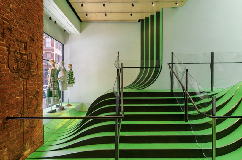 Heatherwick Studio обновила флагманский бутик Longchamp в Нью-Йорке