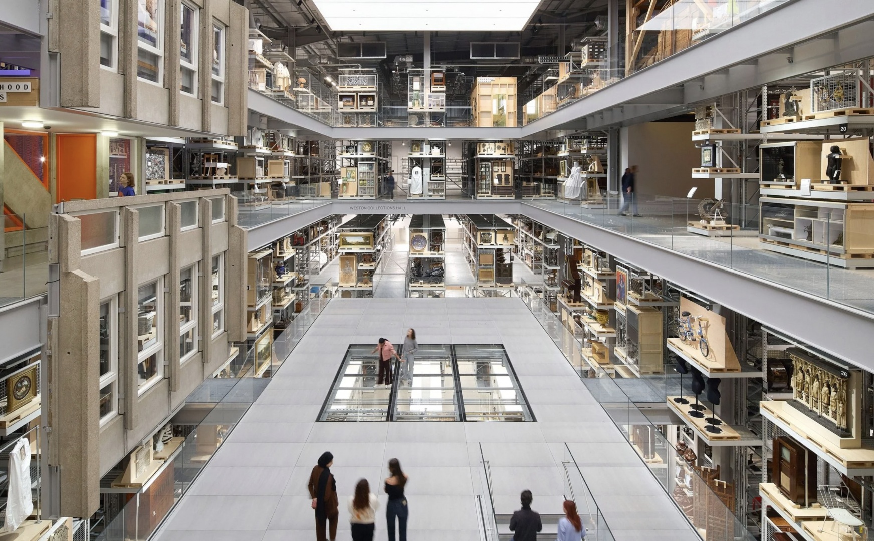 Студия Diller Scofidio + Renfro спроектировала открытое хранилище музея V&A