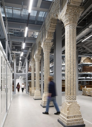 Студия Diller Scofidio + Renfro спроектировала открытое хранилище музея V&A