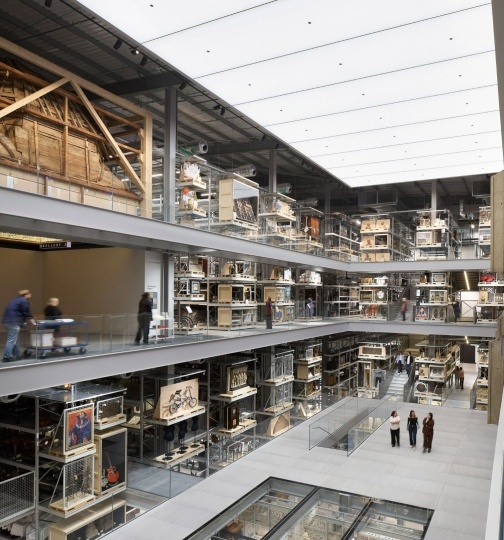 Студия Diller Scofidio + Renfro спроектировала открытое хранилище музея V&A