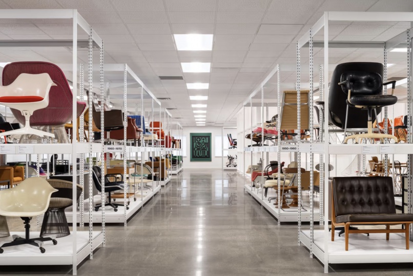 В Детройте откроется хранилище мебели Herman Miller и Knoll