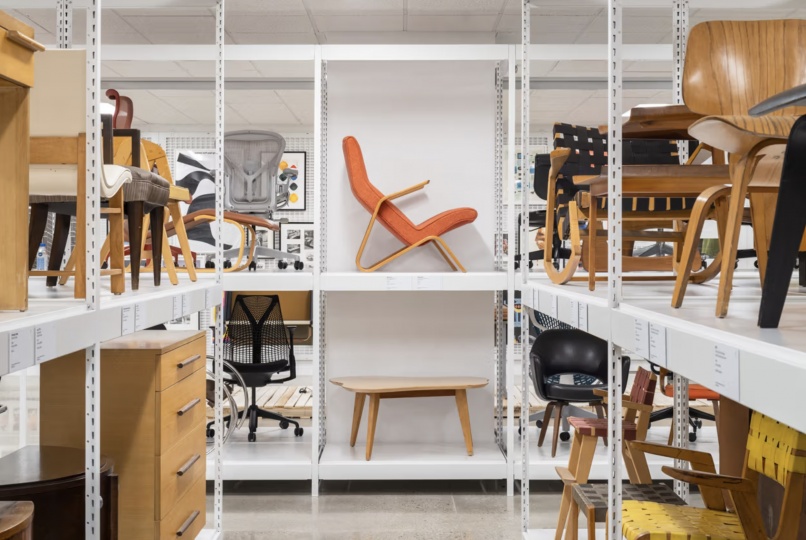 В Детройте откроется хранилище мебели Herman Miller и Knoll
