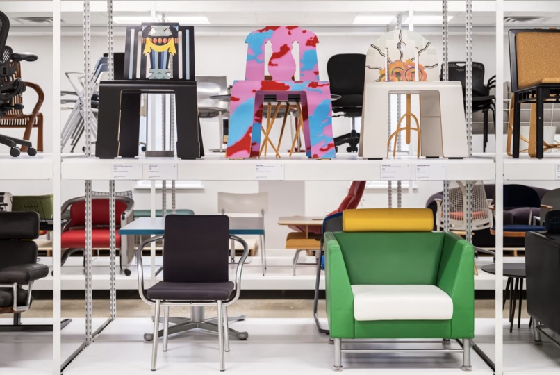 В Детройте откроется хранилище мебели Herman Miller и Knoll