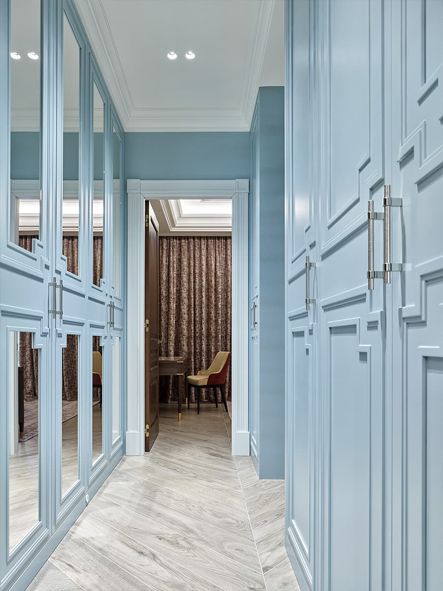 Спокойный и респектабельный интерьер квартиры в центре Москвы — проект Елены Потемкиной