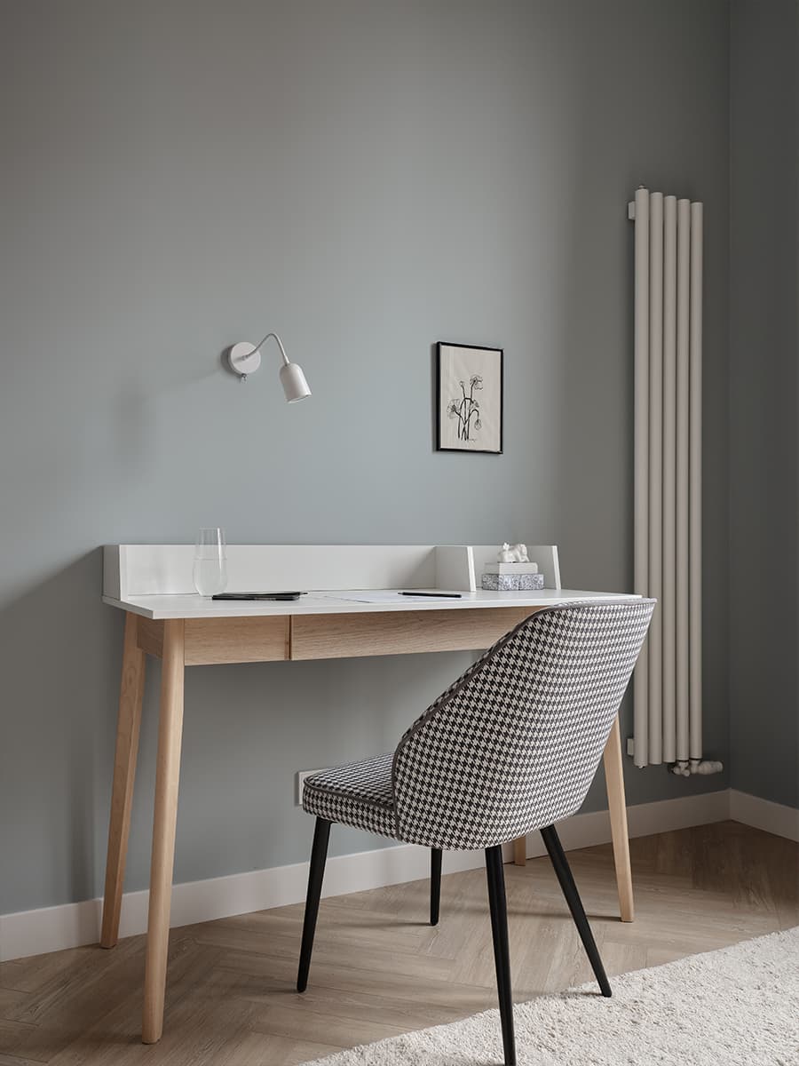 Светлый интерьер небольшой квартиры с ироничным декором — проект Зои Закалюжной