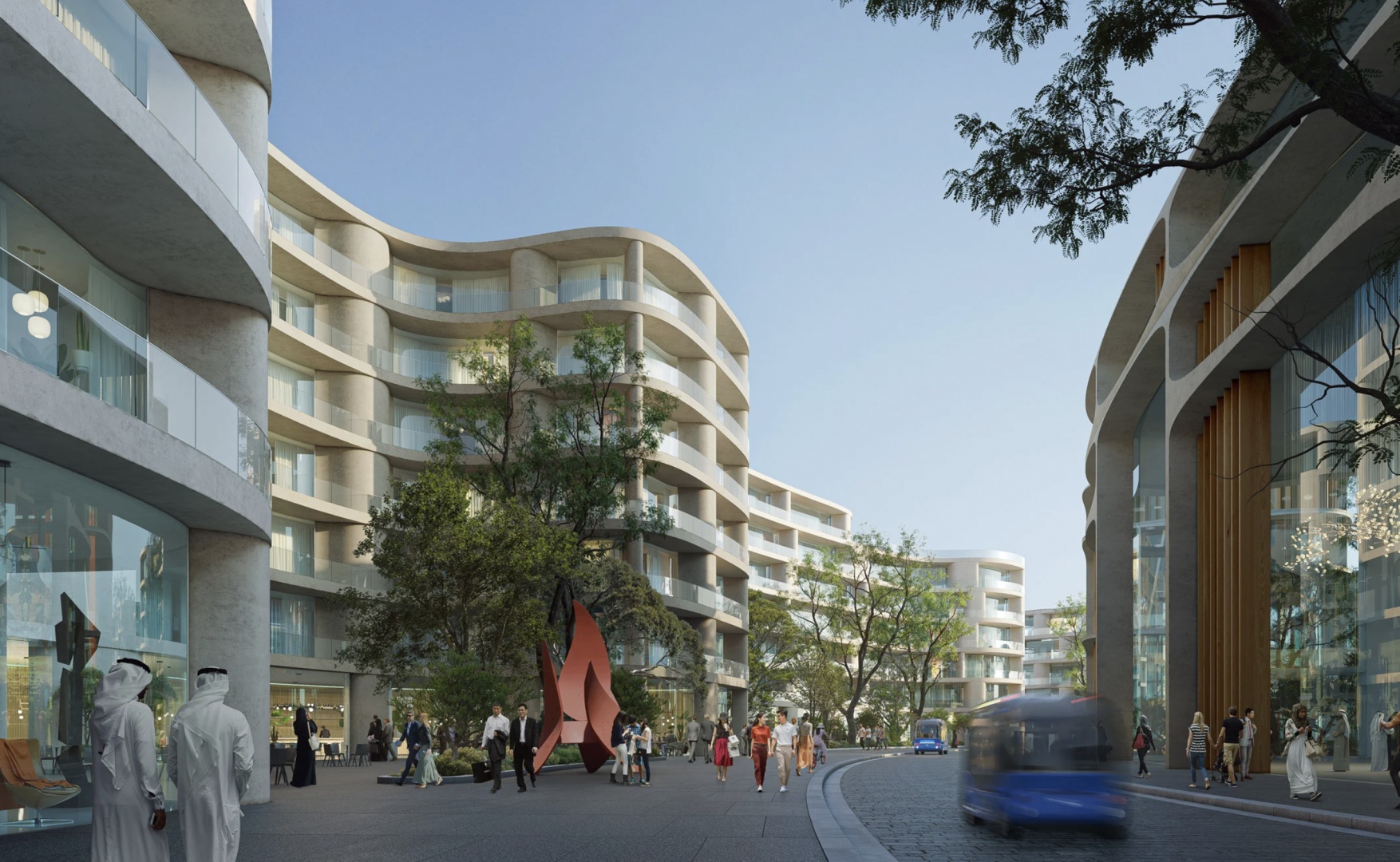 Zaha Hadid Architects построят город в ОАЭ Zaha Hadid Architects построят город в ОАЭ