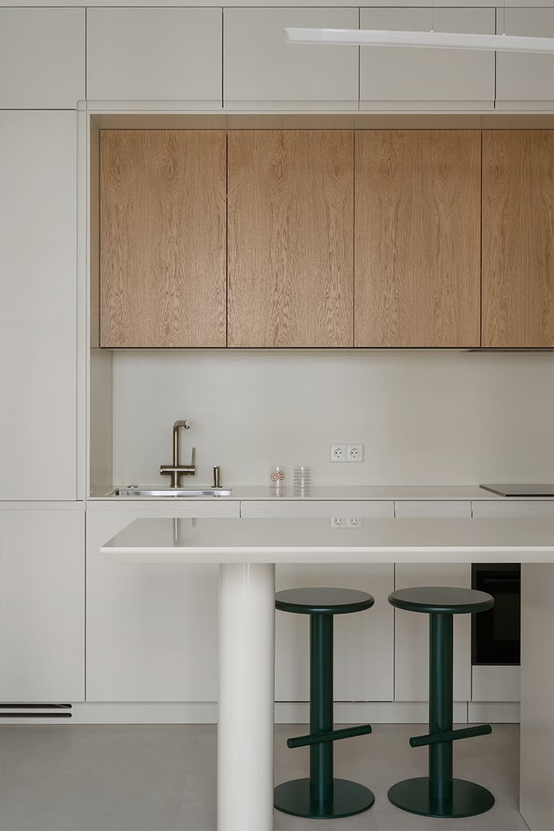 Терракотовые акценты в интерьере квартиры под сдачу в аренду — проект Данили Хутбеевой