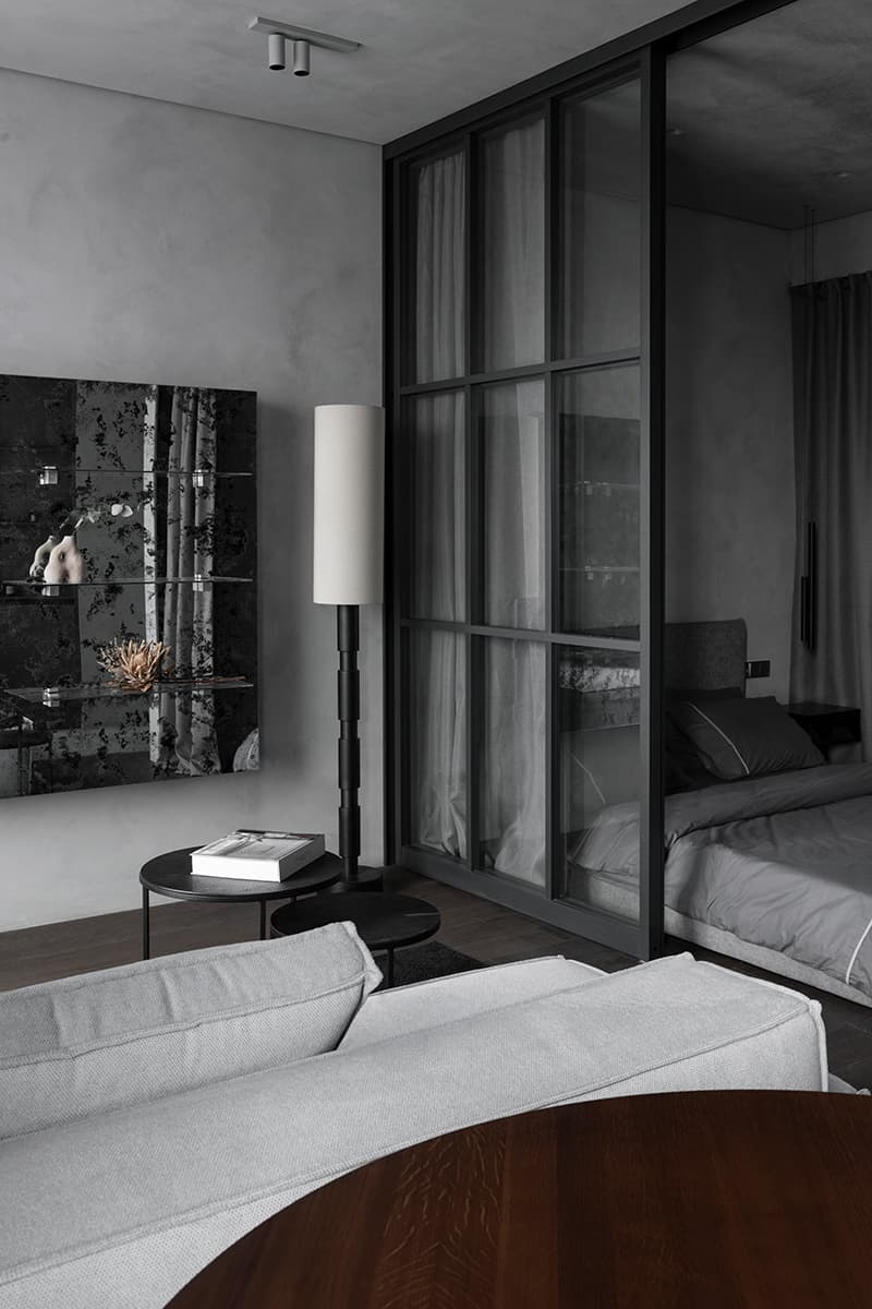 Строгий интерьер московской квартиры для мужчины — проект Елены Сапожковой