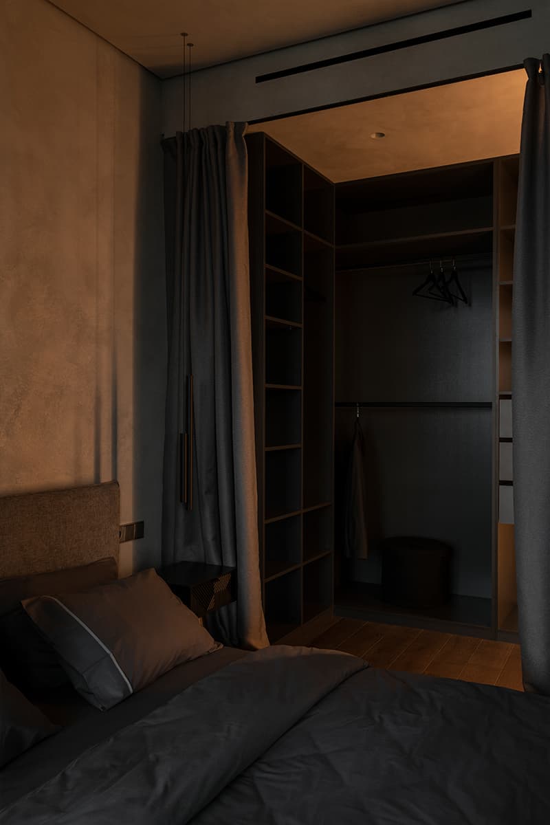 Строгий интерьер московской квартиры для мужчины — проект Елены Сапожковой