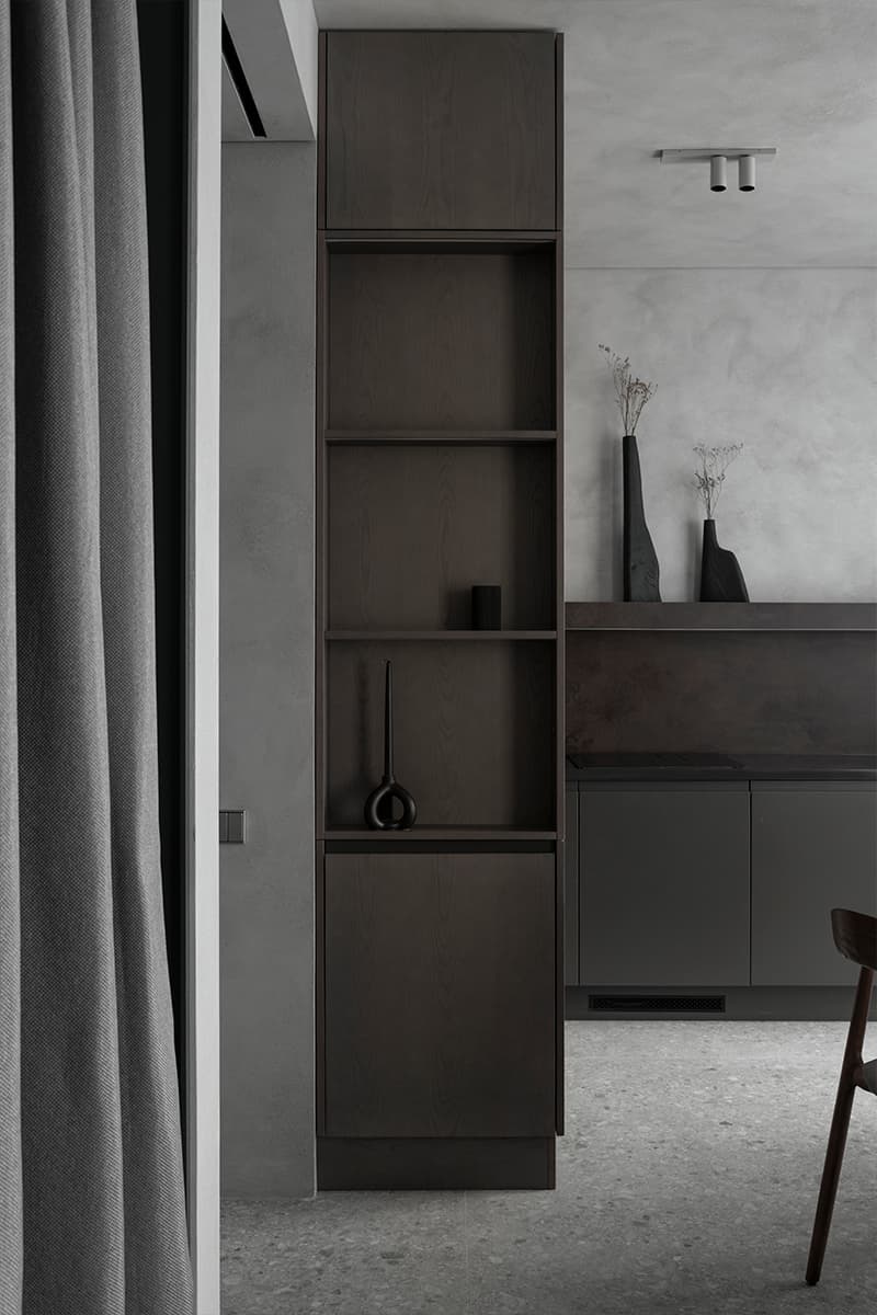 Строгий интерьер московской квартиры для мужчины — проект Елены Сапожковой