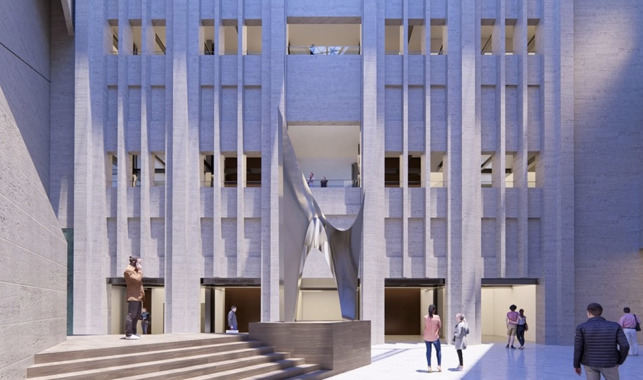 Studio Libeskind трансформирует офисное здание в Антверпене в культурный центр