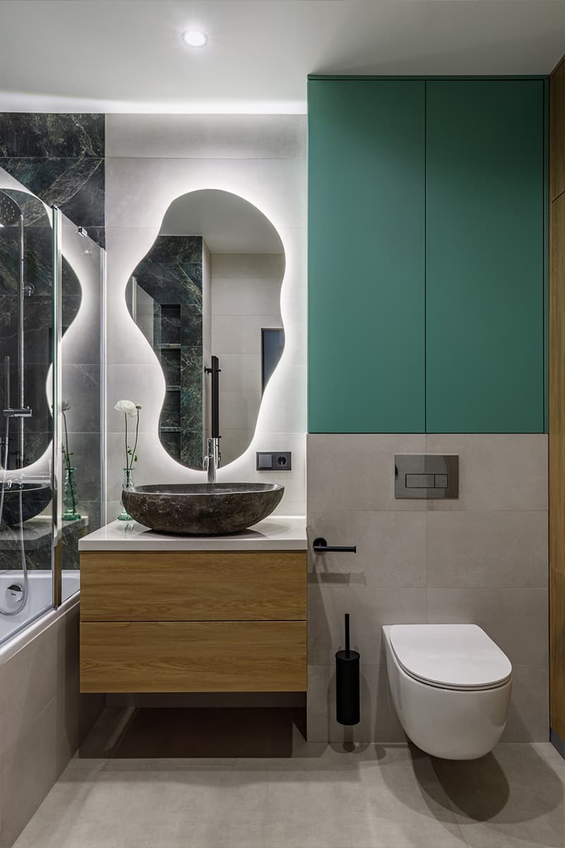 Нескучный интерьер квартиры для профессиональной спортсменки — проект Дарьи Воронковой