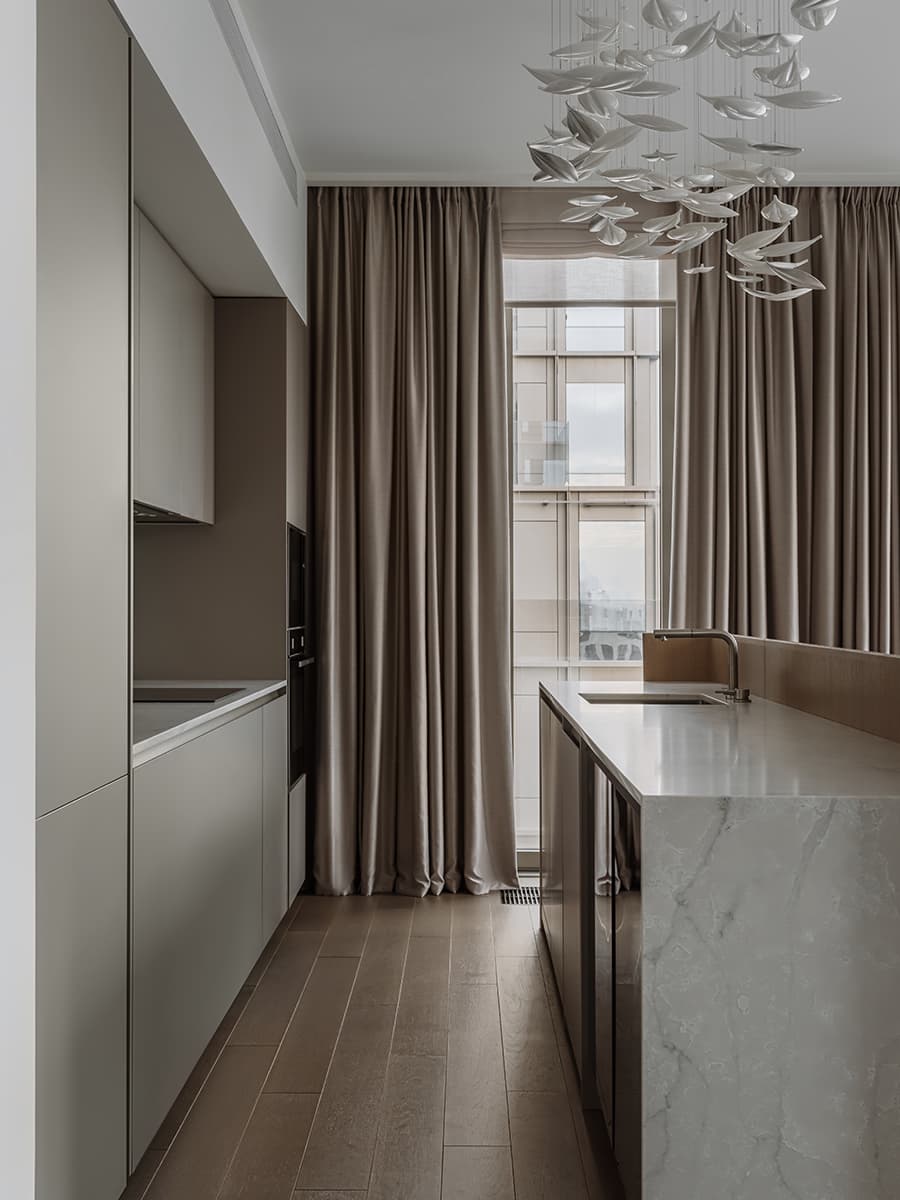 Расслабленный интерьер квартиры для двух студентов — проект Александры Останковой