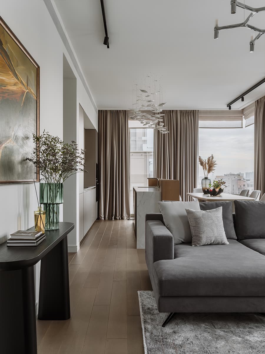 Расслабленный интерьер квартиры для двух студентов — проект Александры Останковой w3