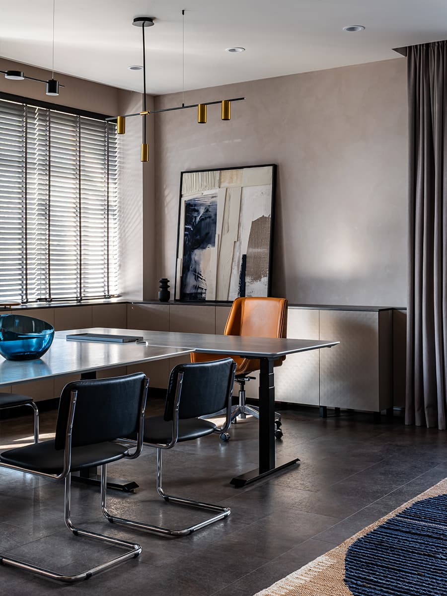 Офис строительной компании, адаптированный под циркадные ритмы сотрудников — проект Надежды Смирновой