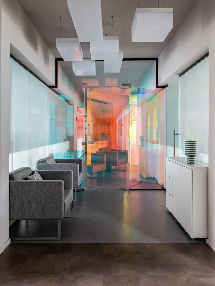 Офис строительной компании, адаптированный под циркадные ритмы сотрудников — проект Надежды Смирновой