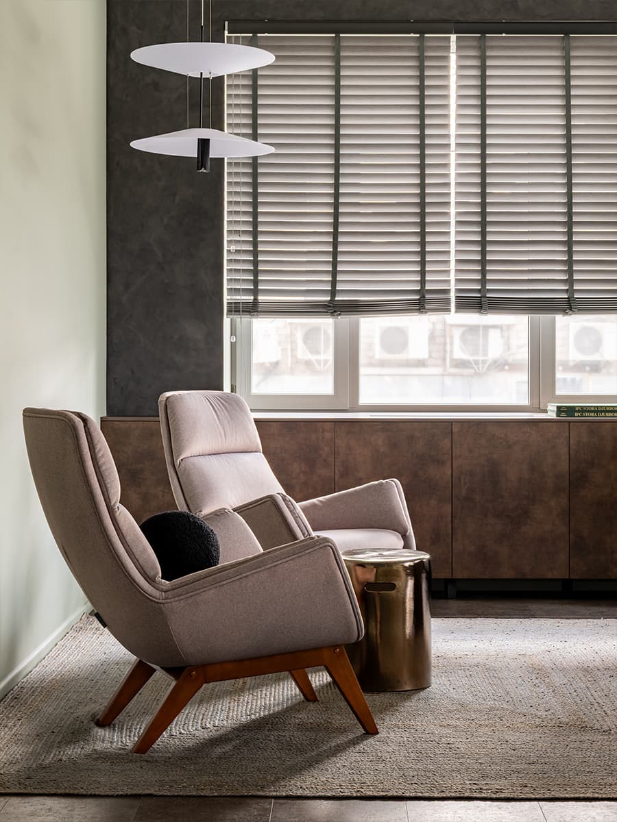 Офис строительной компании, адаптированный под циркадные ритмы сотрудников — проект Надежды Смирновой