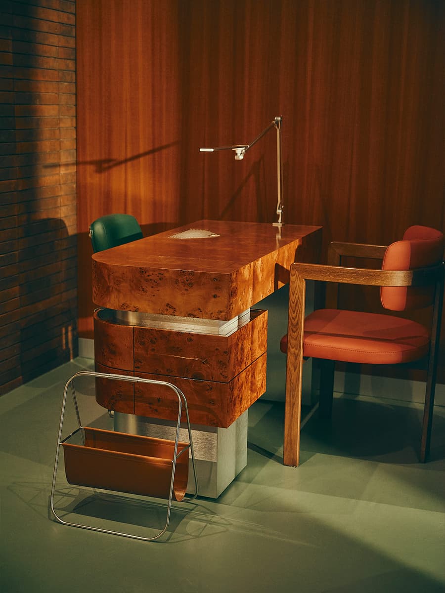 Контрастный микс материалов в интерьере салона красоты — проект Екатерина Рыбалко