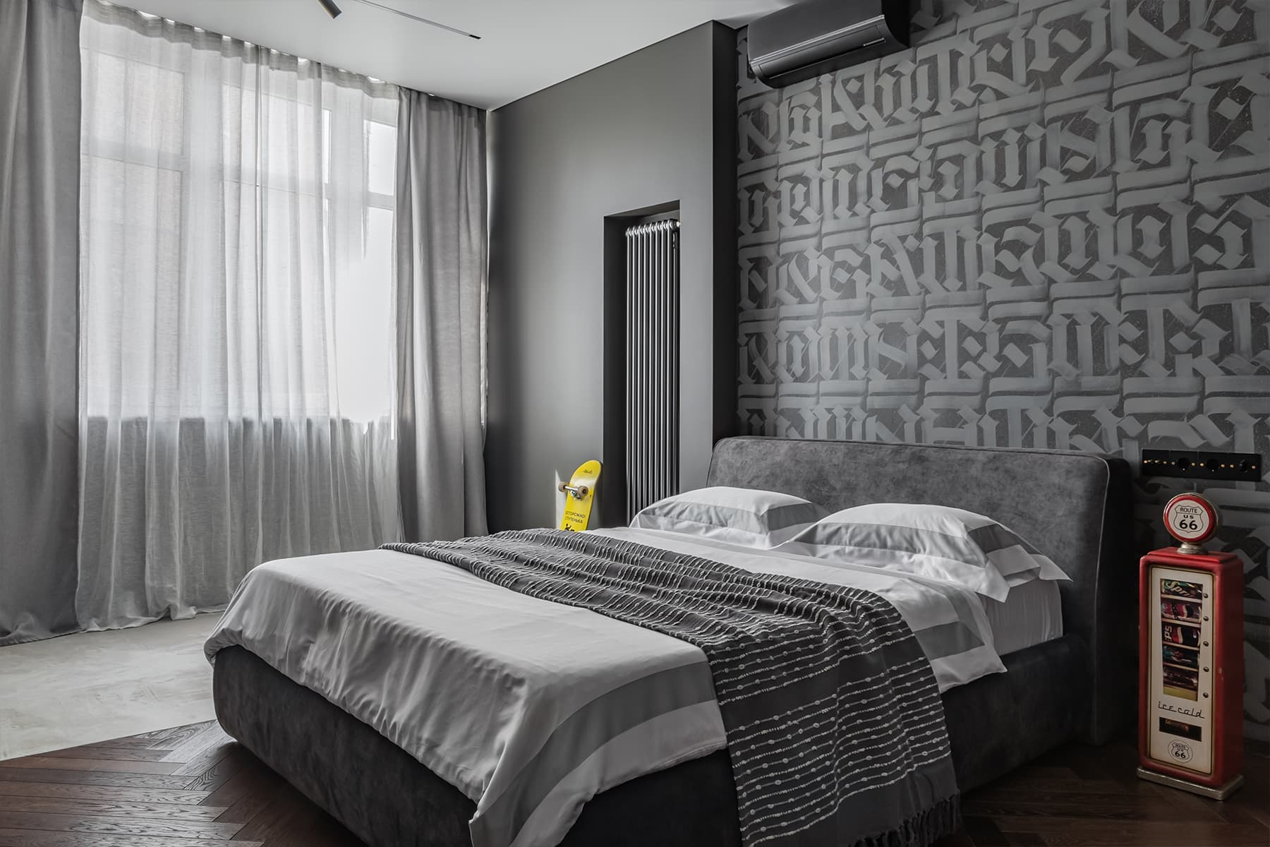 Эклектичный интерьер квартиры на стыке эпох — проект Анастасии Федоровской