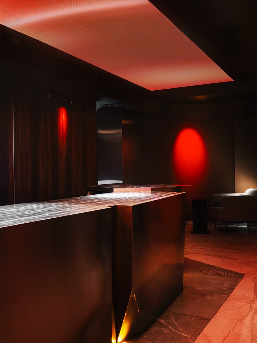 Футуристичный интерьер лаунж-пространства в центре Москвы — проект KIDZ