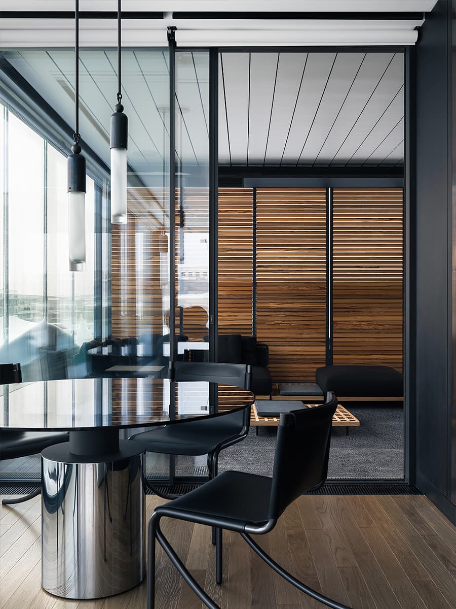 Респектабельный интерьер двухэтажного пентхауса в столице — проект ANRE ARCHITECTS