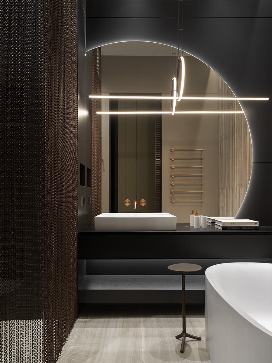 Респектабельный интерьер двухэтажного пентхауса в столице — проект ANRE ARCHITECTS w3