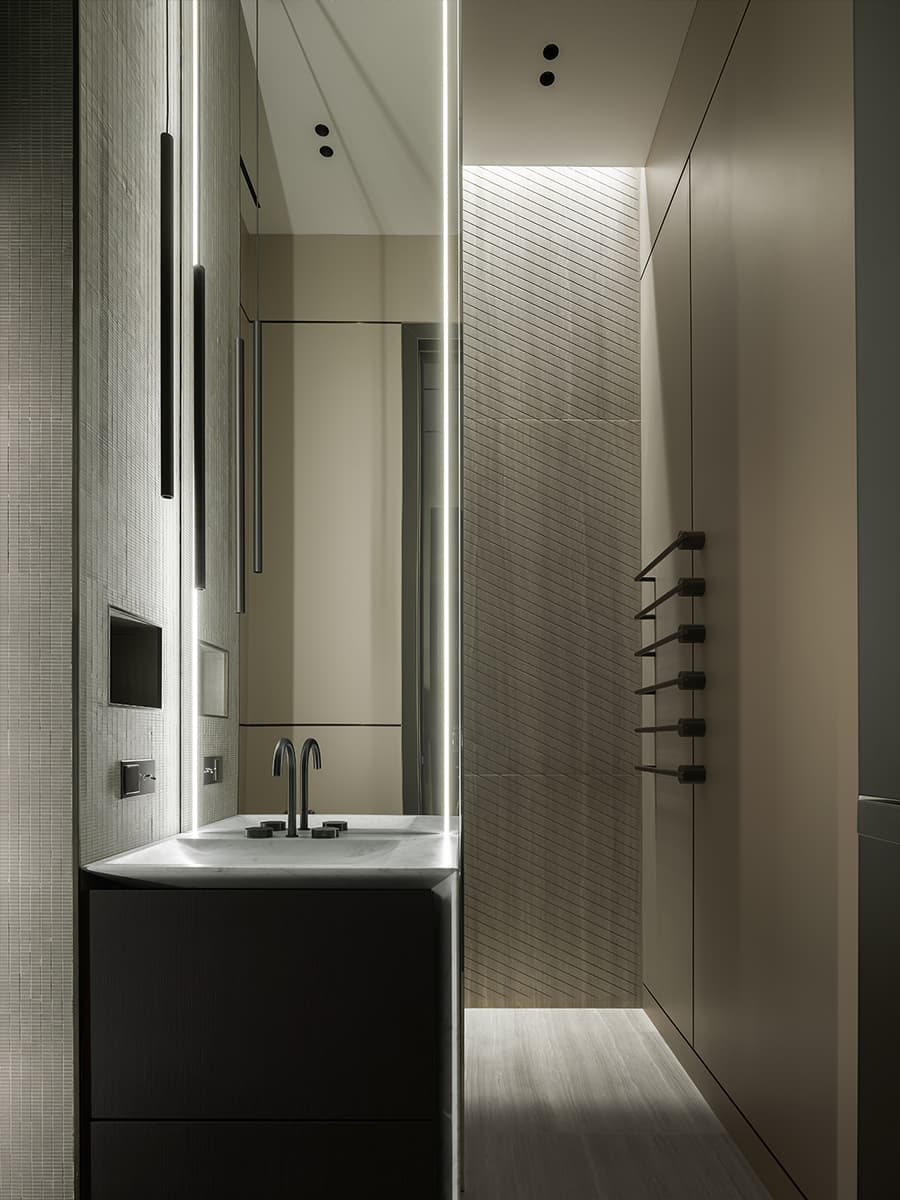 Респектабельный интерьер двухэтажного пентхауса в столице — проект ANRE ARCHITECTS