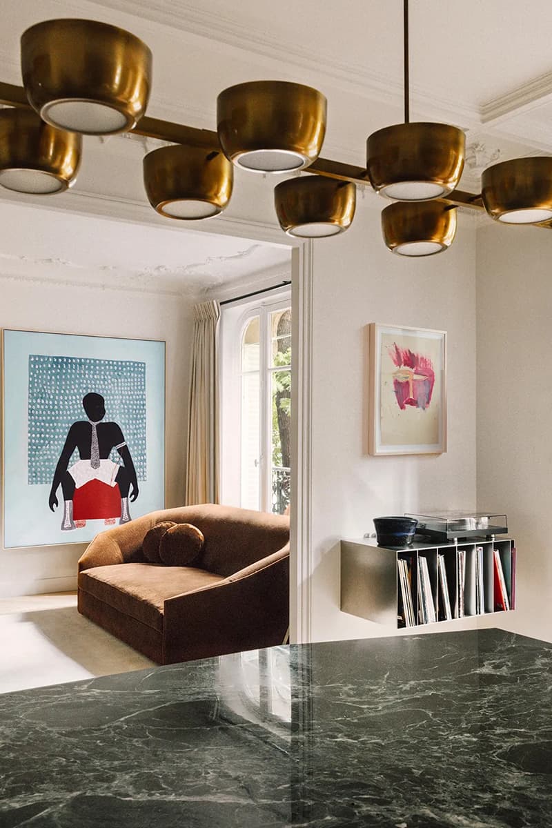 Вдохновленный Джо Понти интерьер исторической квартиры в Париже — проект бюро RMGB