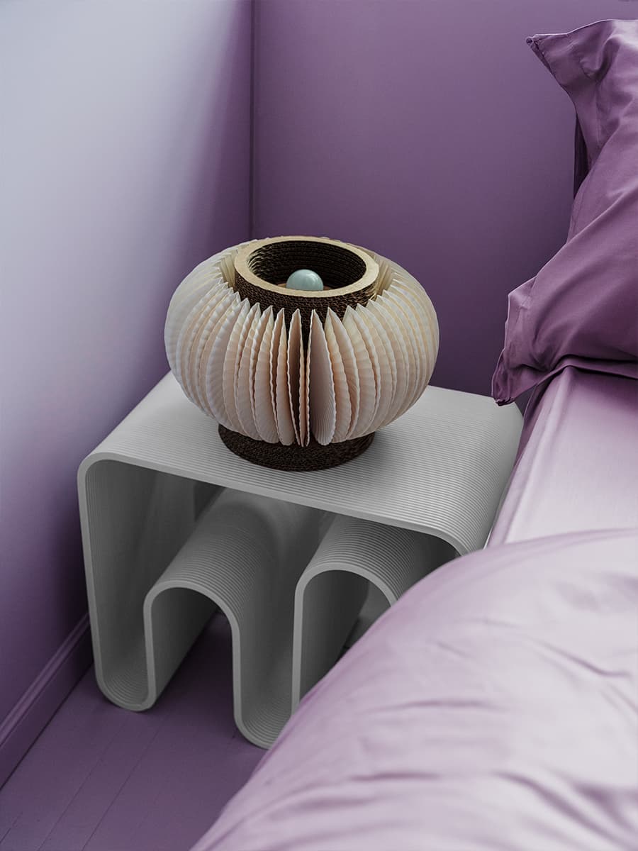 Монохром и металлизированные шторы в интерьере шоурума постельного белья — проект Анны Завгородней