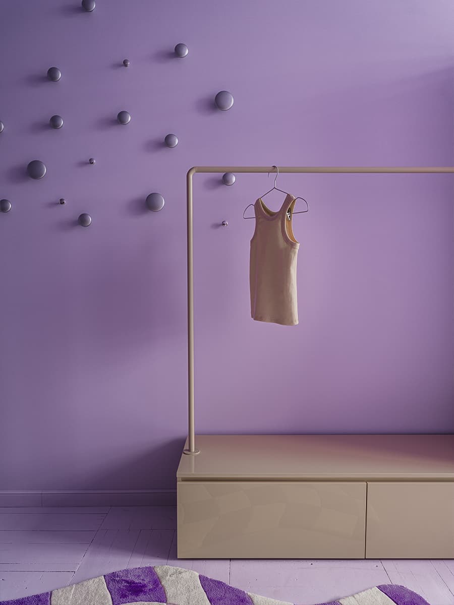 Монохром и металлизированные шторы в интерьере шоурума постельного белья — проект Анны Завгородней