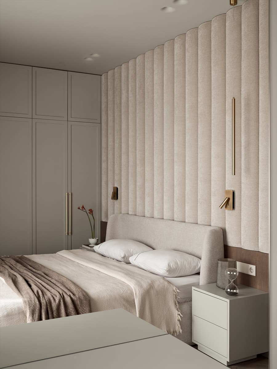 Утонченный интерьер квартиры с продуманными световыми сценариями — проект Екатерины Поздняковой