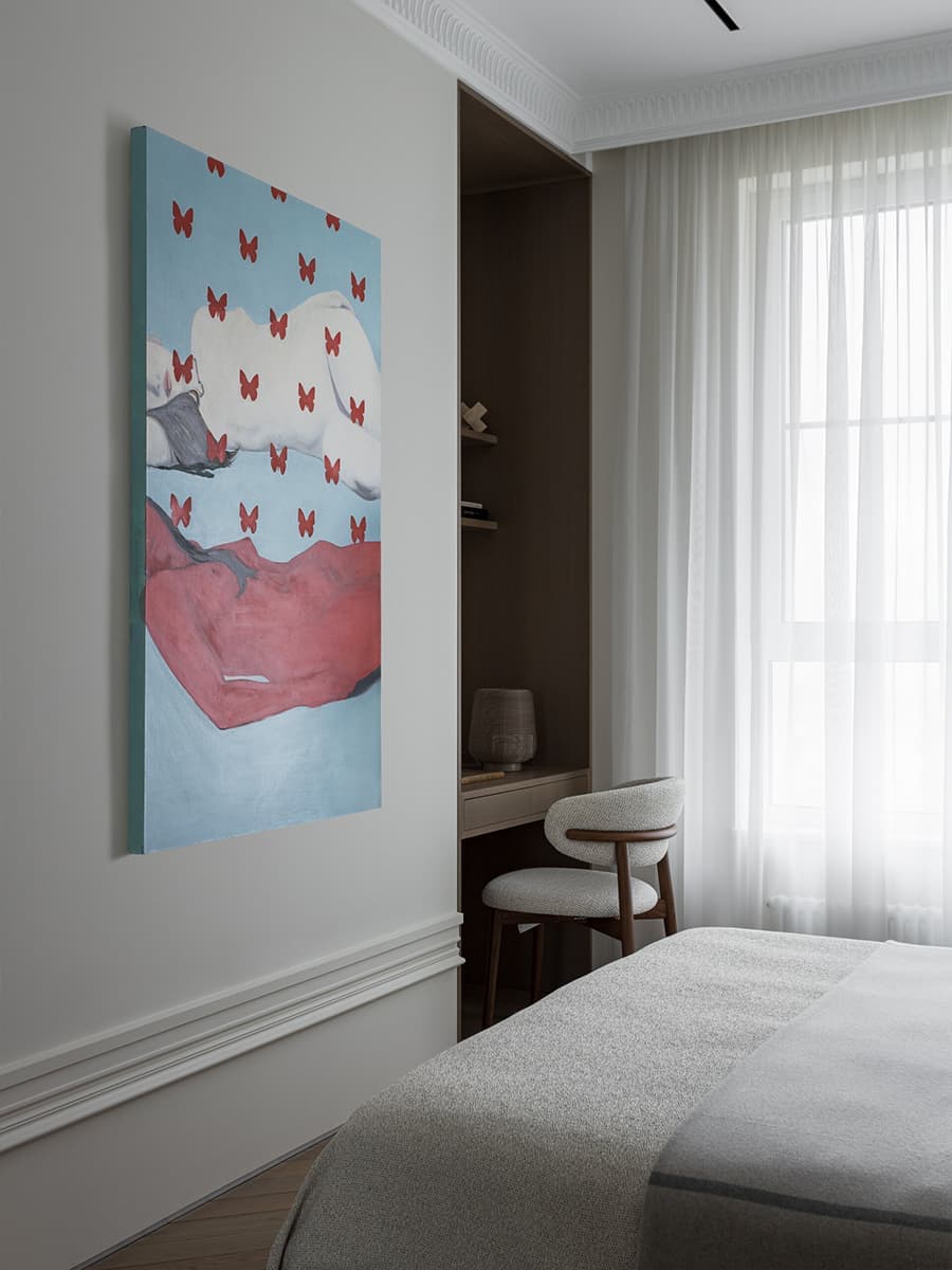 Квартира на вырост: сдержанный интерьер для родителей и ребенка — проект бюро STARIKOVA.ARCHITECTS