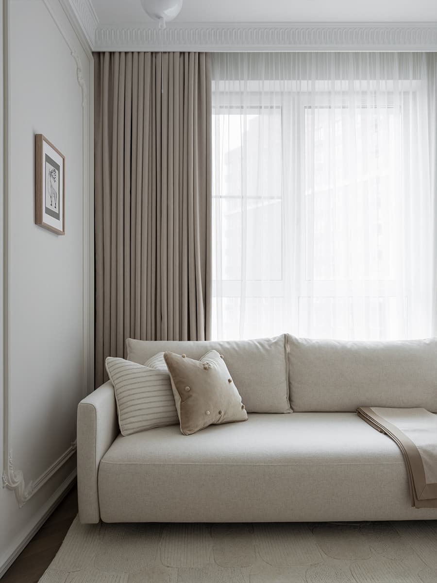 Квартира на вырост: сдержанный интерьер для родителей и ребенка — проект бюро STARIKOVA.ARCHITECTS