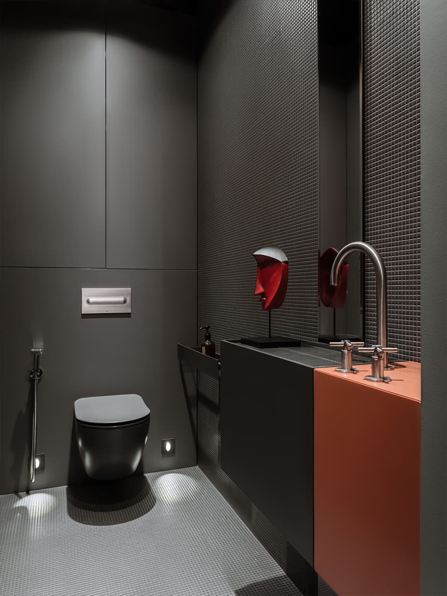 Строгий интерьер квартиры для семьи дизайнера — проект студии Nashe Interiors