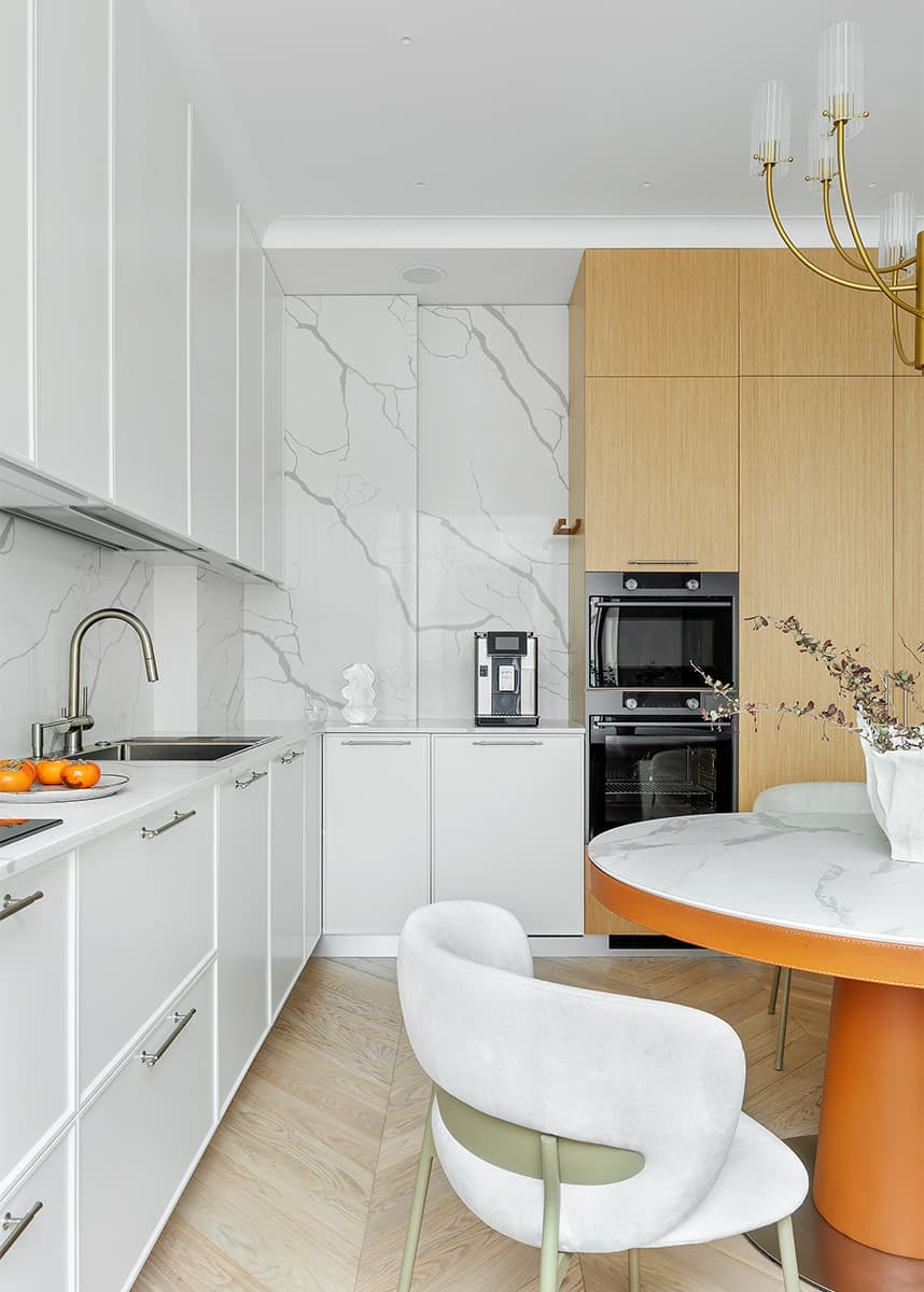 Ощущение воздуха в нескучном интерьере для семьи из Казани — проект Ксении Авериной