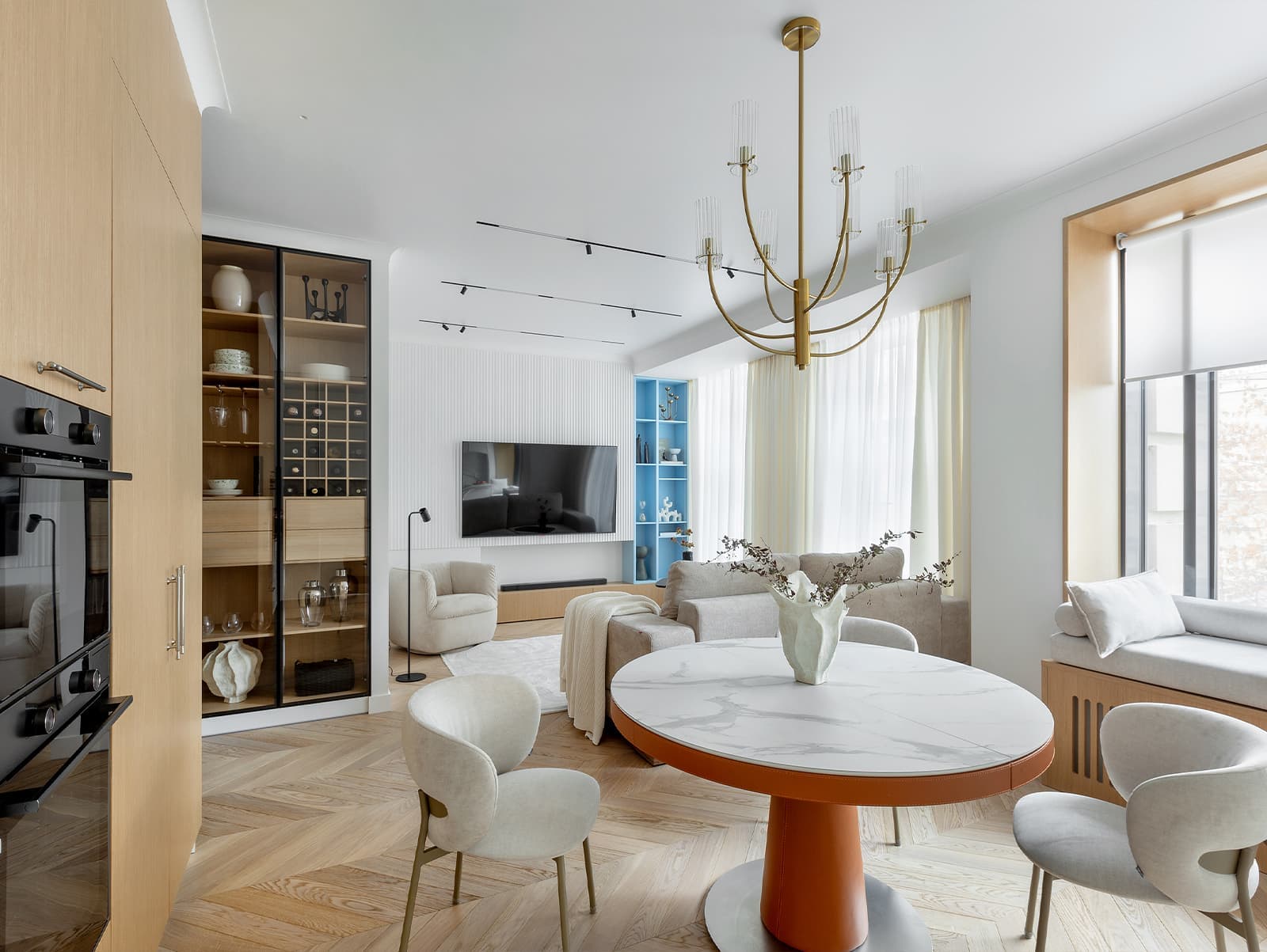 Ощущение воздуха в нескучном интерьере для семьи из Казани — проект Ксении Авериной