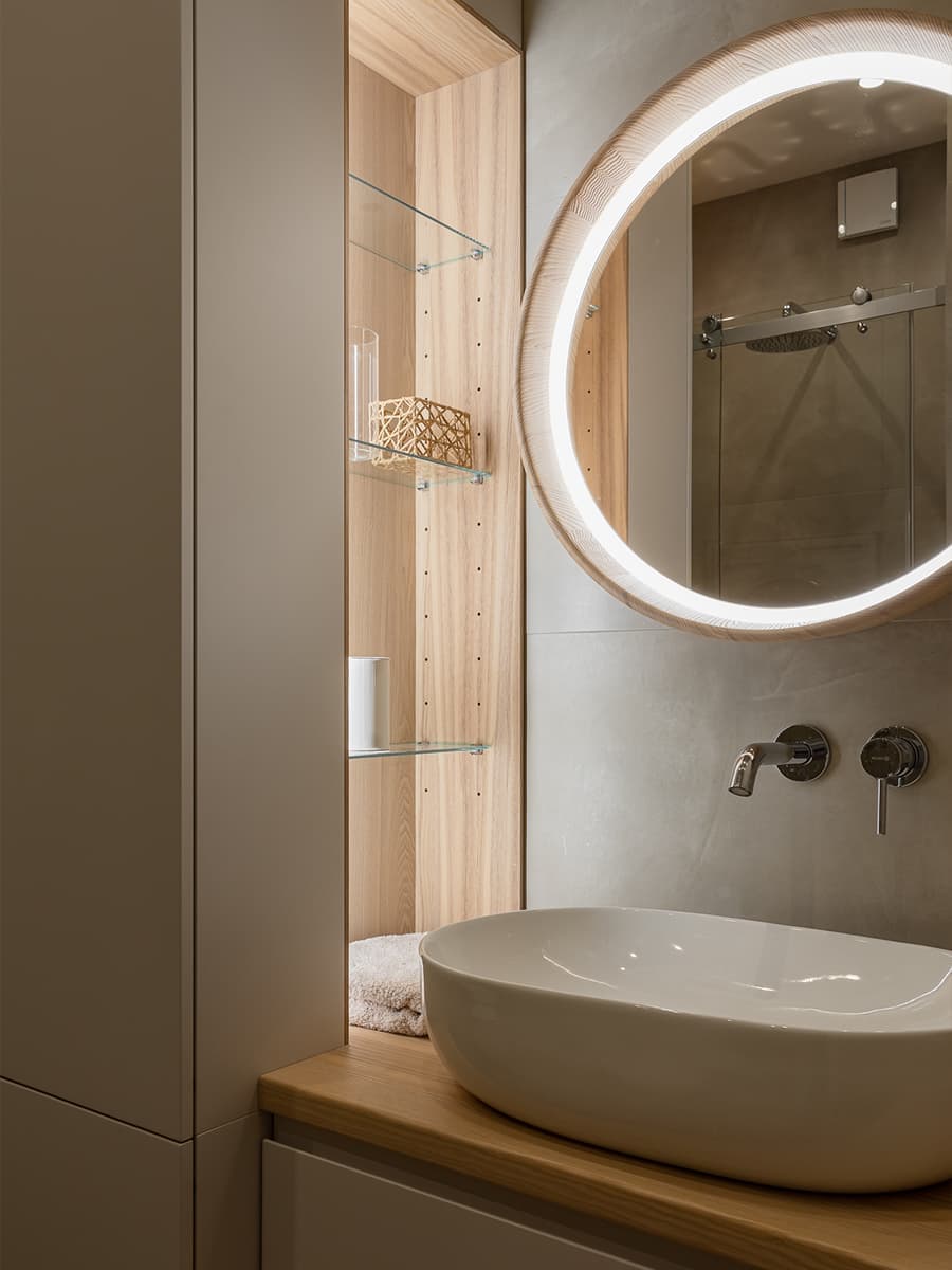 Дух морских путешествий в интерьере небольшой квартиры для пары — проект Ольги Евдокимовой