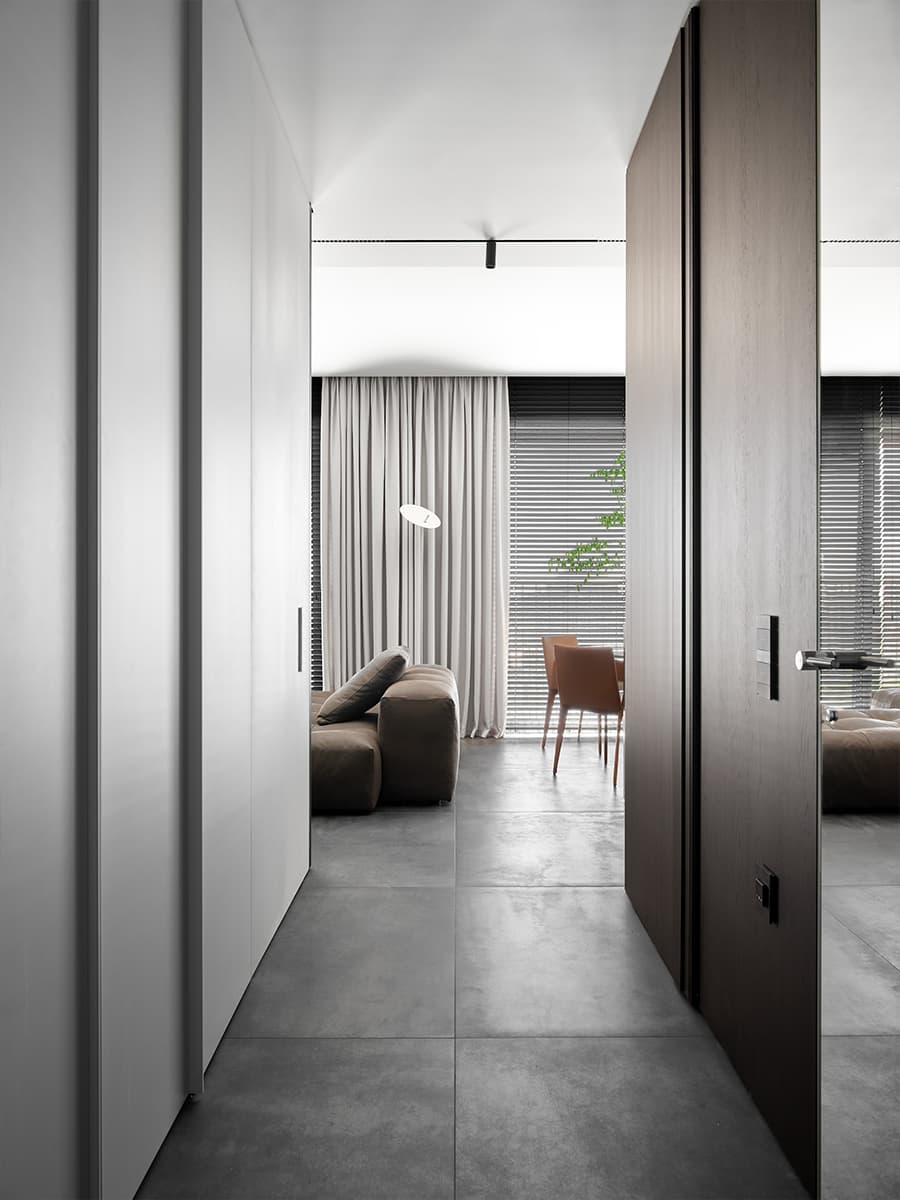 Лаконичный интерьер квартиры для семьи из Сибири — проект Анны Игнатенко w3