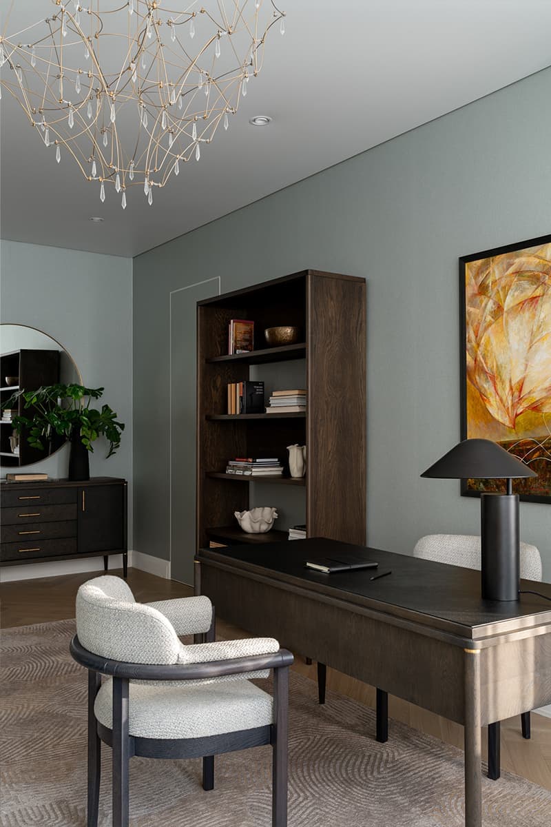 Эклектичный интерьер просторной квартиры в Казани — проект Алены Ольхиной