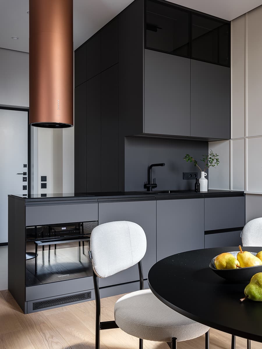 Выверенный и нарядный интерьер маленькой квартиры — проект Алёны Саволайниной