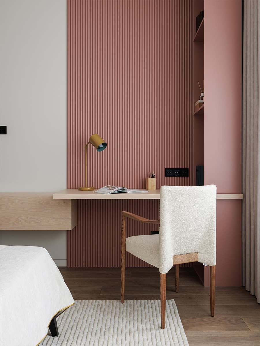 Ковры, искусство и азиатские нотки в интерьере семейной квартиры — проект Альбины Макарчиковой