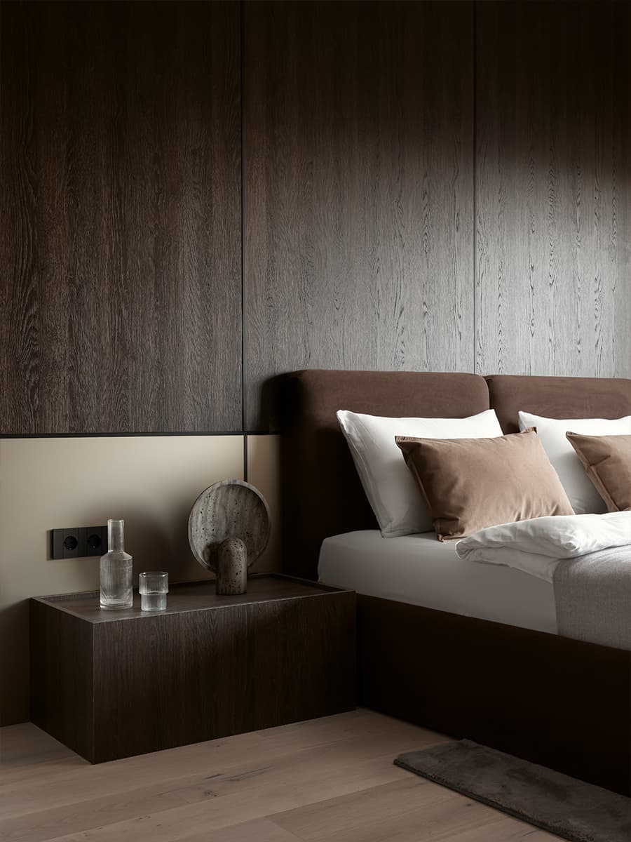 Обволакивающий интерьер квартиры-студии в Москве — проект Yuloo Studio