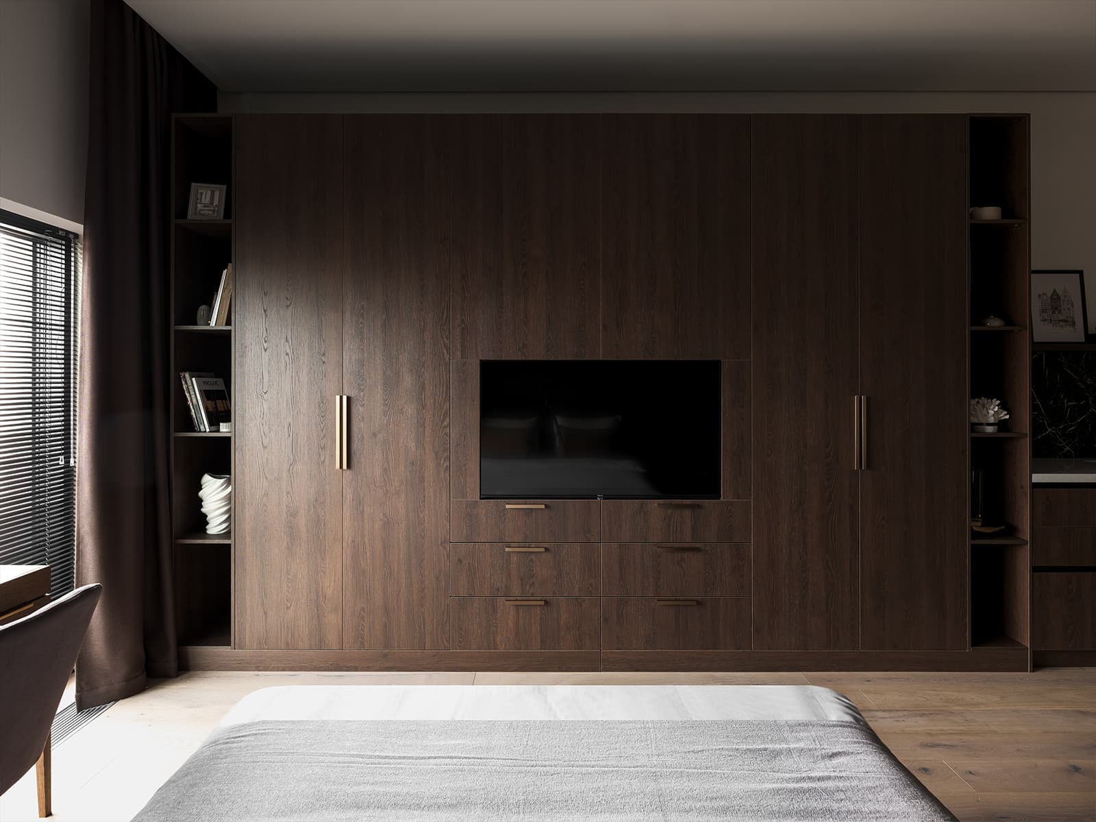 Обволакивающий интерьер квартиры-студии в Москве — проект Yuloo Studio