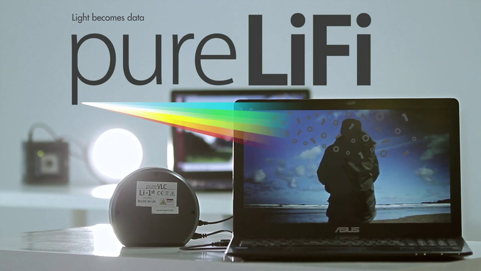 PureLiFi — первая доступная для потребителя Li-Fi система