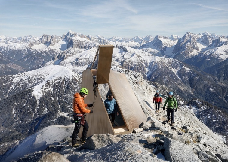 Студия Carlo Ratti Associati спроектировала укрытие для альпинистов