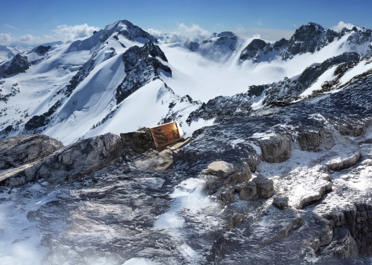 Студия Carlo Ratti Associati спроектировала укрытие для альпинистов