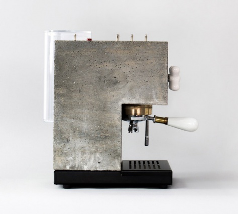 Дизайнеры калифорнийской студии Montaag сделали кофемашину из бетона