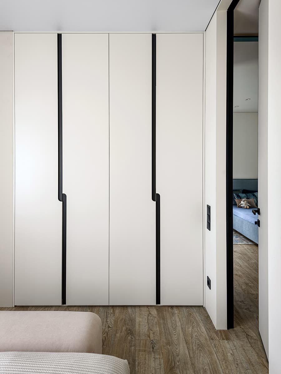 Выверенные пропорции в интерьере квартиры для молодой семьи — проект BULOVICH STUDIO