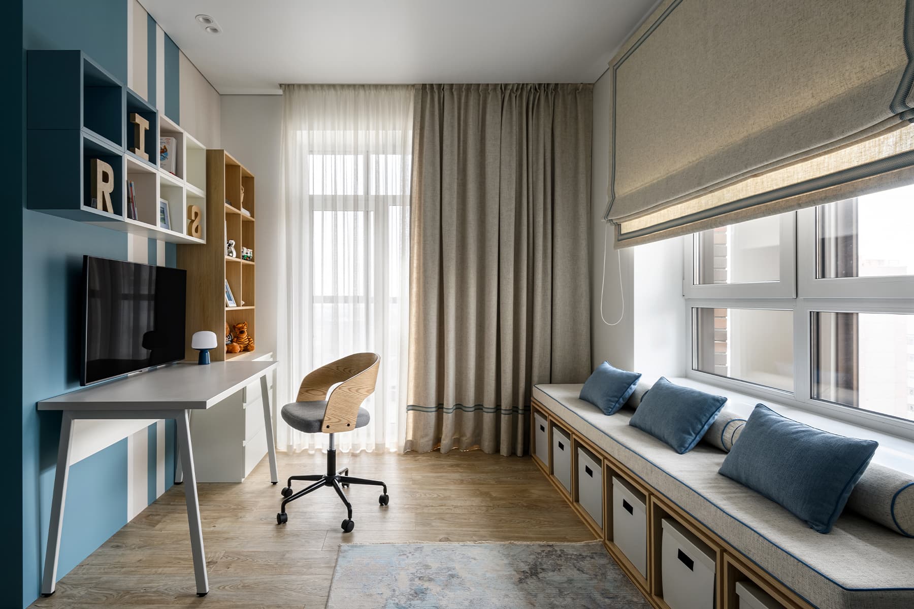 Выверенные пропорции в интерьере квартиры для молодой семьи — проект BULOVICH STUDIO