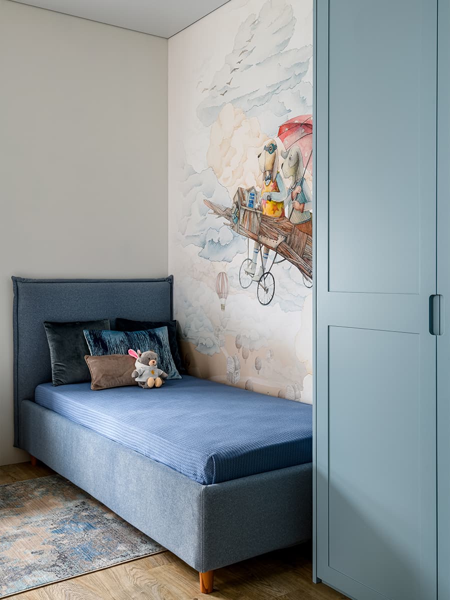 Выверенные пропорции в интерьере квартиры для молодой семьи — проект BULOVICH STUDIO